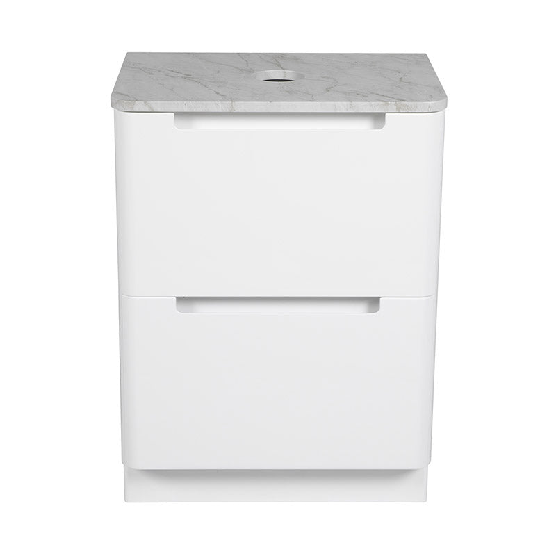 Tailored Bathrooms 600mm Monza PVC Counter Top (1 size, 2 colours) - Brand New Bathrooms