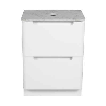 Tailored Bathrooms 600mm Monza PVC Counter Top (1 size, 2 colours) - Brand New Bathrooms