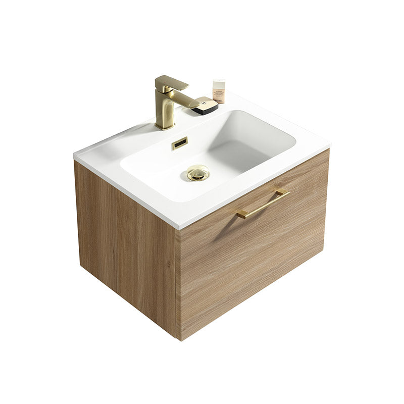 Tailored Bathrooms Piatta Wall Hung 600mm Vanity & Matte Basin (1 size, 4 colours) - Brand New Bathrooms