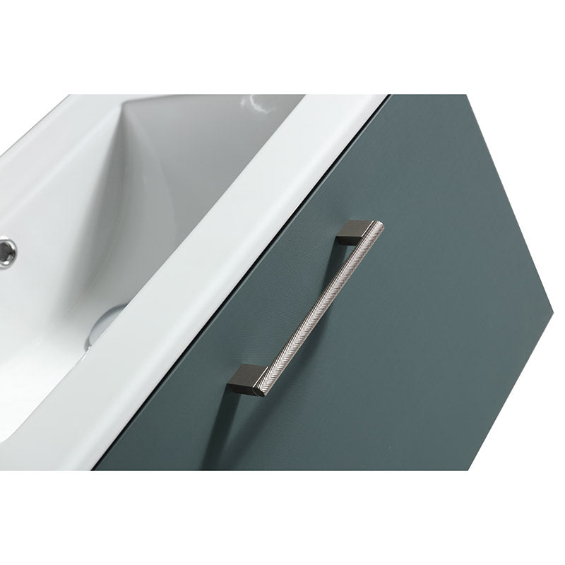 Tailored Bathrooms Piatta Wall Hung 600mm Vanity & Matte Basin (1 size, 4 colours) - Brand New Bathrooms