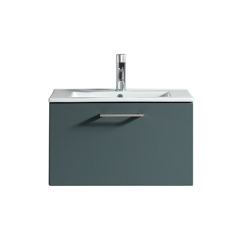 Tailored Bathrooms Piatta Wall Hung 600mm Vanity & Matte Basin (1 size, 4 colours) - Brand New Bathrooms