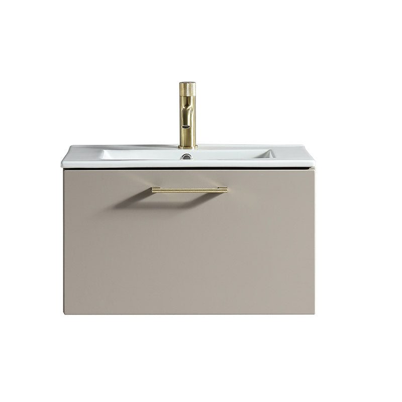 Tailored Bathrooms Piatta Wall Hung 600mm Vanity & Matte Basin (1 size, 4 colours) - Brand New Bathrooms