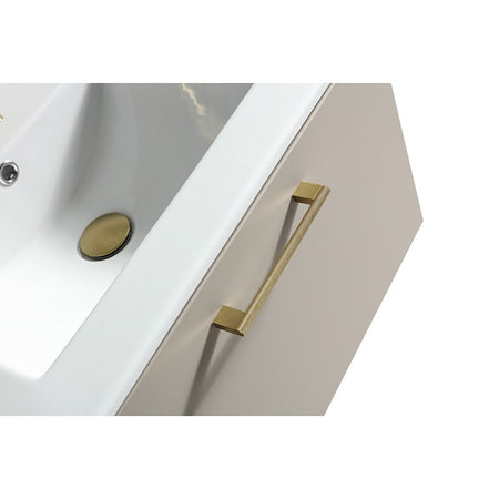 Tailored Bathrooms Piatta Wall Hung 600mm Vanity & Matte Basin (1 size, 4 colours) - Brand New Bathrooms