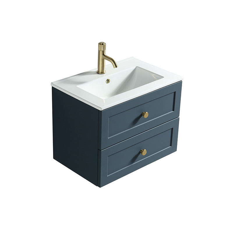 Tailored Bathrooms Bakewell Wall Hung Vanity Unit & Ceramic Basin (1 size, 3 colours) - Brand New Bathrooms