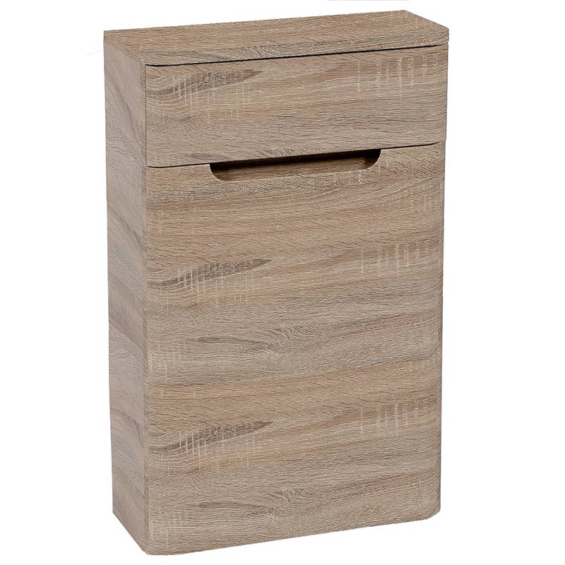Tailored Bathrooms Monza 500mm WC Unit (1 size, Country Oak) - Brand New Bathrooms