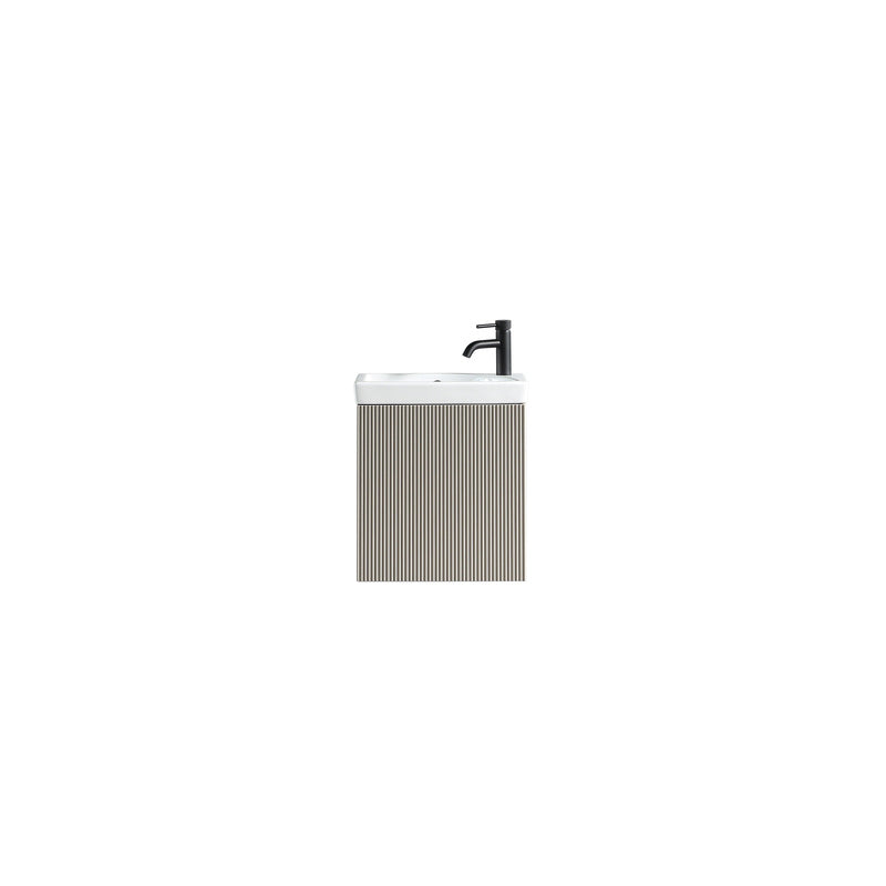 Tailored Bathrooms Flauto Mini Cloakroom  Wall Hung Vanity & Basin (1 size, 5 colours) - Brand New Bathrooms