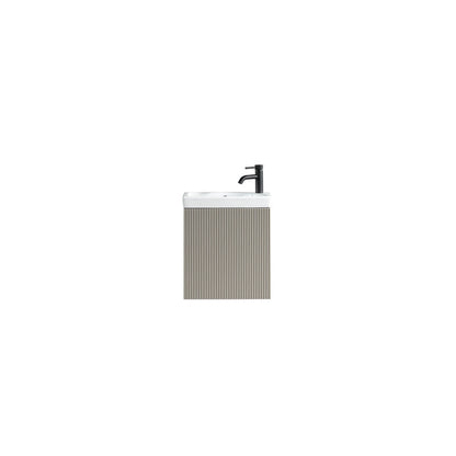 Tailored Bathrooms Flauto Mini Cloakroom  Wall Hung Vanity & Basin (1 size, 5 colours) - Brand New Bathrooms