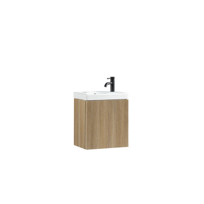 Tailored Bathrooms Flauto Mini Cloakroom  Wall Hung Vanity & Basin (1 size, 5 colours) - Brand New Bathrooms