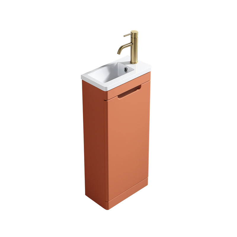 Tailored Bathrooms Acerra 400mm Cloakroom Vanity & Basin (1 size, 4 colours) - Brand New Bathrooms