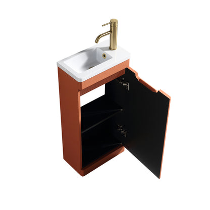 Tailored Bathrooms Acerra 400mm Cloakroom Vanity & Basin (1 size, 4 colours) - Brand New Bathrooms