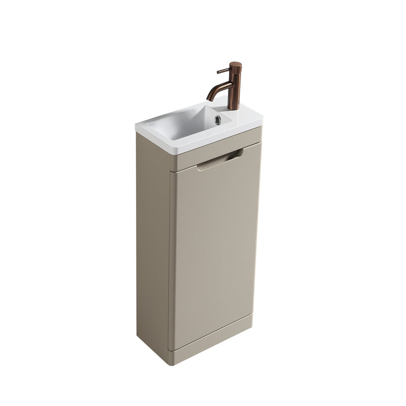 Tailored Bathrooms Acerra 400mm Cloakroom Vanity & Basin (1 size, 4 colours) - Brand New Bathrooms