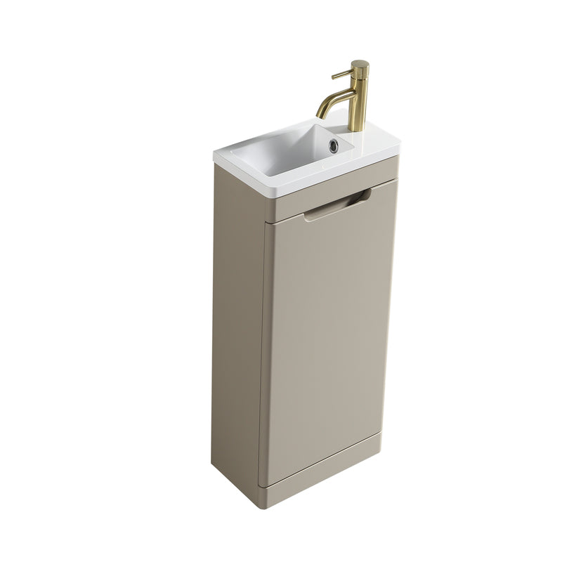 Tailored Bathrooms Acerra 400mm Cloakroom Vanity & Basin (1 size, 4 colours) - Brand New Bathrooms