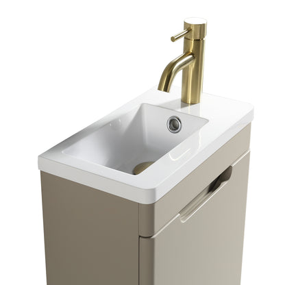 Tailored Bathrooms Acerra 400mm Cloakroom Vanity & Basin (1 size, 4 colours) - Brand New Bathrooms