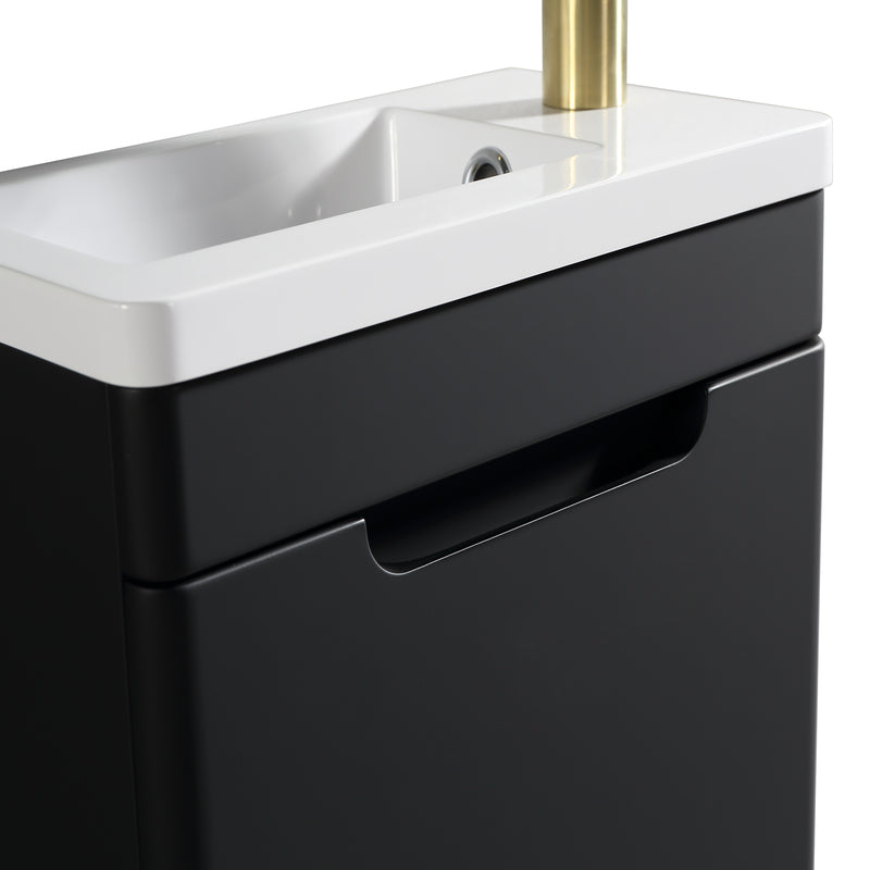 Tailored Bathrooms Acerra 400mm Cloakroom Vanity & Basin (1 size, 4 colours) - Brand New Bathrooms