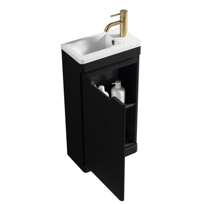 Tailored Bathrooms Acerra 400mm Cloakroom Vanity & Basin (1 size, 4 colours) - Brand New Bathrooms