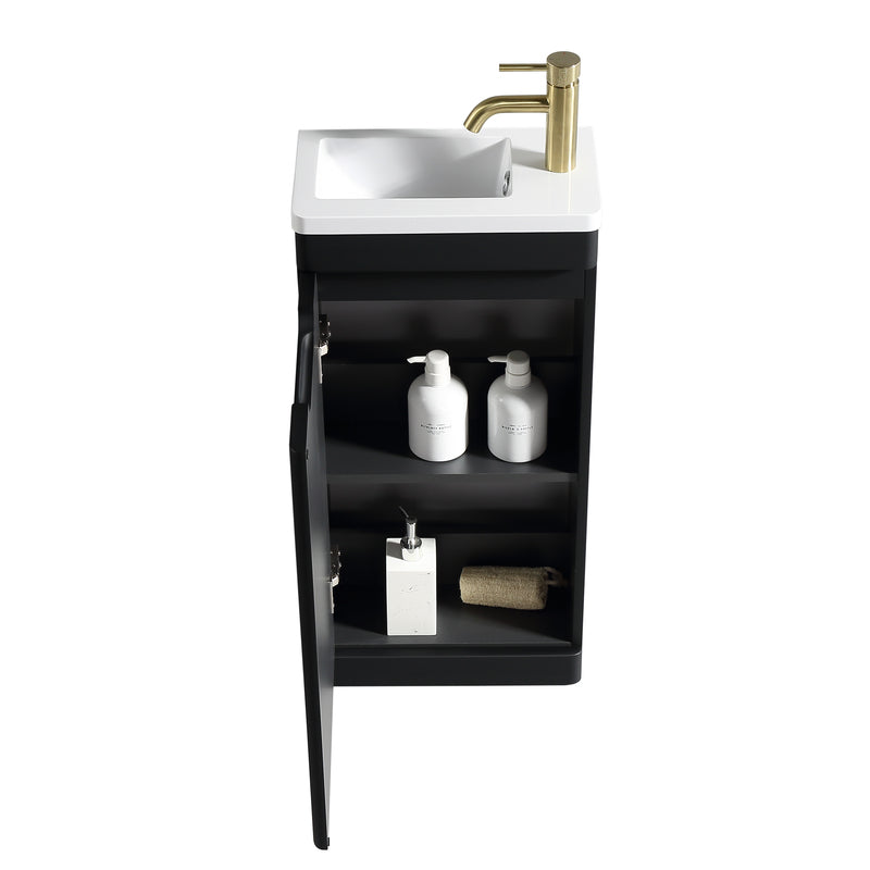 Tailored Bathrooms Acerra 400mm Cloakroom Vanity & Basin (1 size, 4 colours) - Brand New Bathrooms