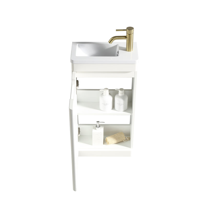 Tailored Bathrooms Acerra 400mm Cloakroom Vanity & Basin (1 size, 4 colours) - Brand New Bathrooms