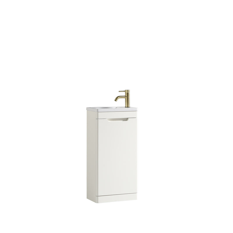Tailored Bathrooms Acerra 400mm Cloakroom Vanity & Basin (1 size, 4 colours) - Brand New Bathrooms