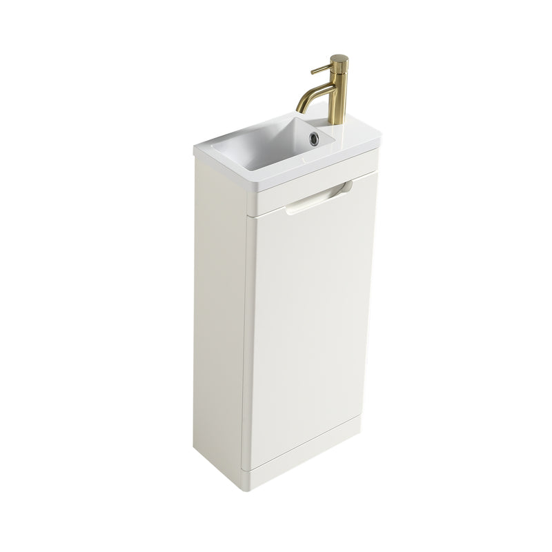 Tailored Bathrooms Acerra 400mm Cloakroom Vanity & Basin (1 size, 4 colours) - Brand New Bathrooms