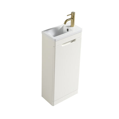 Tailored Bathrooms Acerra 400mm Cloakroom Vanity & Basin (1 size, 4 colours) - Brand New Bathrooms