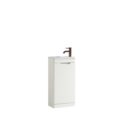 Tailored Bathrooms Acerra 400mm Cloakroom Vanity & Basin (1 size, 4 colours) - Brand New Bathrooms