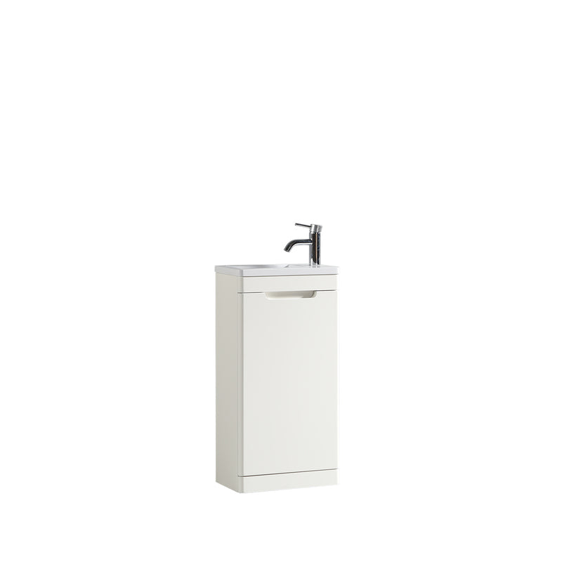 Tailored Bathrooms Acerra 400mm Cloakroom Vanity & Basin (1 size, 4 colours) - Brand New Bathrooms