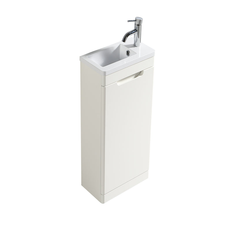 Tailored Bathrooms Acerra 400mm Cloakroom Vanity & Basin (1 size, 4 colours) - Brand New Bathrooms