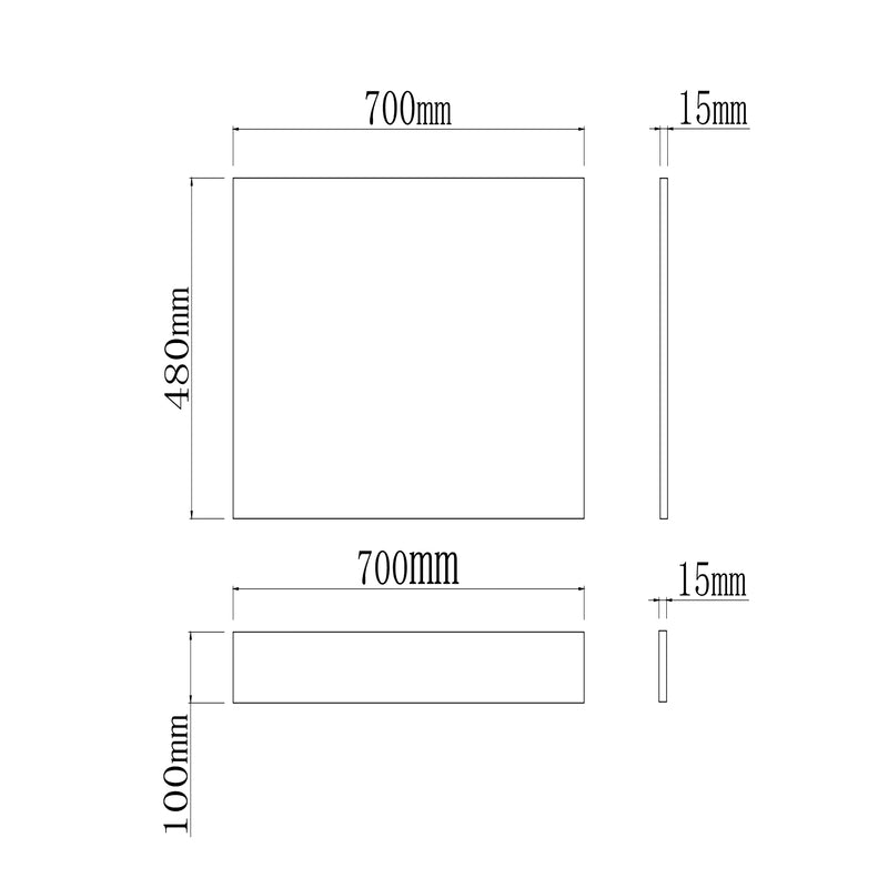 Tailored Bathrooms Bath Panels (4 sizes, White) - Brand New Bathrooms