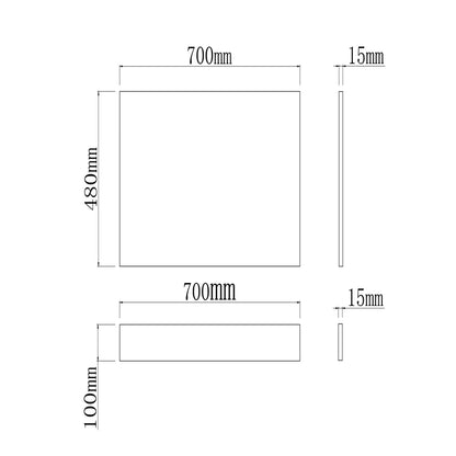 Tailored Bathrooms Bath Panels (4 sizes, White) - Brand New Bathrooms