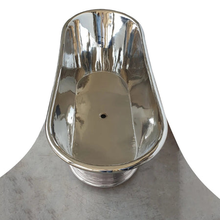 Coppersmith Creations Copper Bathtub (1 size, Nickel Finish) - Brand New Bathrooms