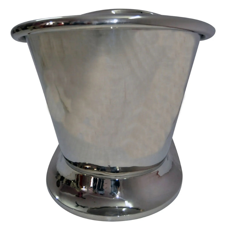 Coppersmith Creations Curved Pedestal Copper Bathtub (1 size, Nickel) - Brand New Bathrooms