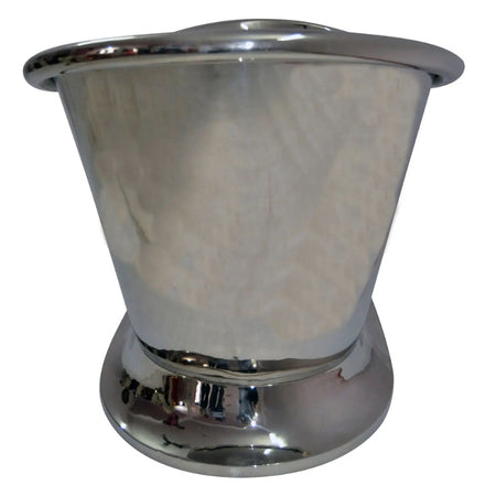 Coppersmith Creations Curved Pedestal Copper Bathtub (1 size, Nickel) - Brand New Bathrooms