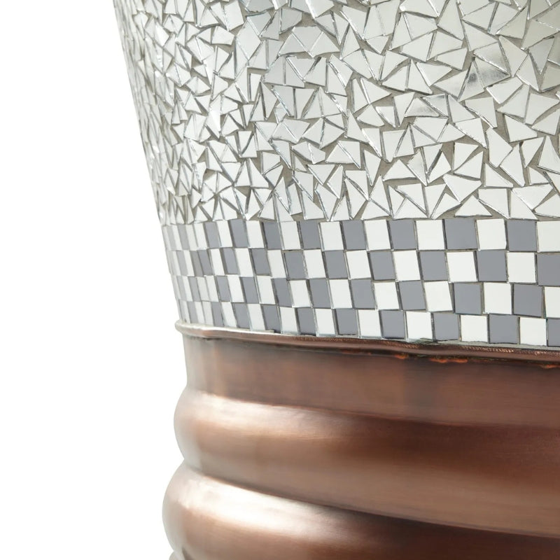 Coppersmith Creations Glass Mosaic Bathtub (1 size, Antique Copper) - Brand New Bathrooms