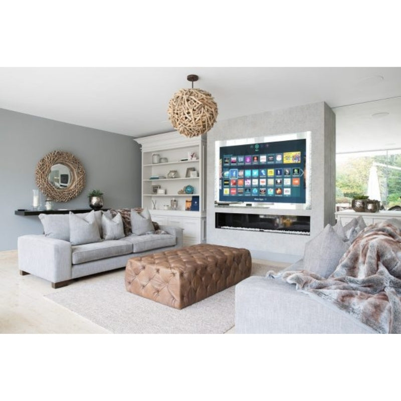 Aquavision 4K Pinnacle Frameless High Bright Bathroom TV (6 sizes, 5 choices of glass finish) - Brand New Bathrooms