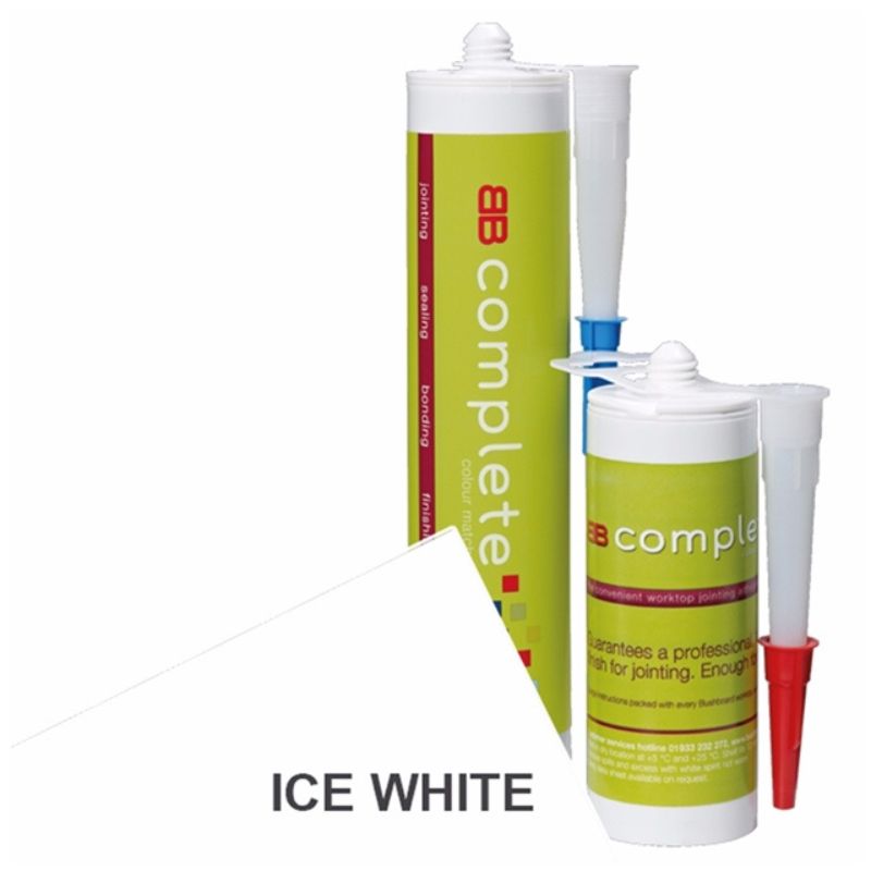 Bushboard Complete Tile Adhesive (290ml, Ice White) - Brand New Bathrooms