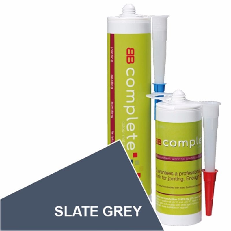 Bushboard Complete Tile Adhesive (290ml, Slate Grey) - Brand New Bathrooms