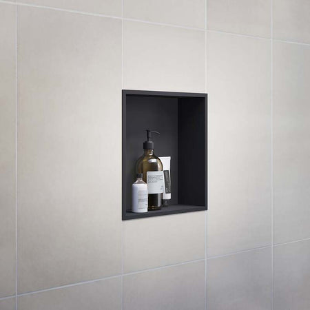 Smedbo Sideline Shower Wall Niche (2 sizes, 2 colours) - Brand New Bathrooms