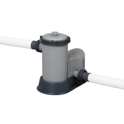 Bestway 18ft x 9ft x 48" Oval Steel Pro Max Above Ground Swimming Pool, Filter Pump & Accessories
