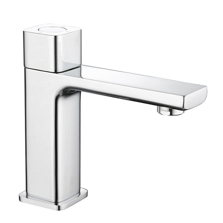Tailored Bathrooms TB+ Quadrado Square Push Button Basin Mixer (3 colours) - Brand New Bathrooms