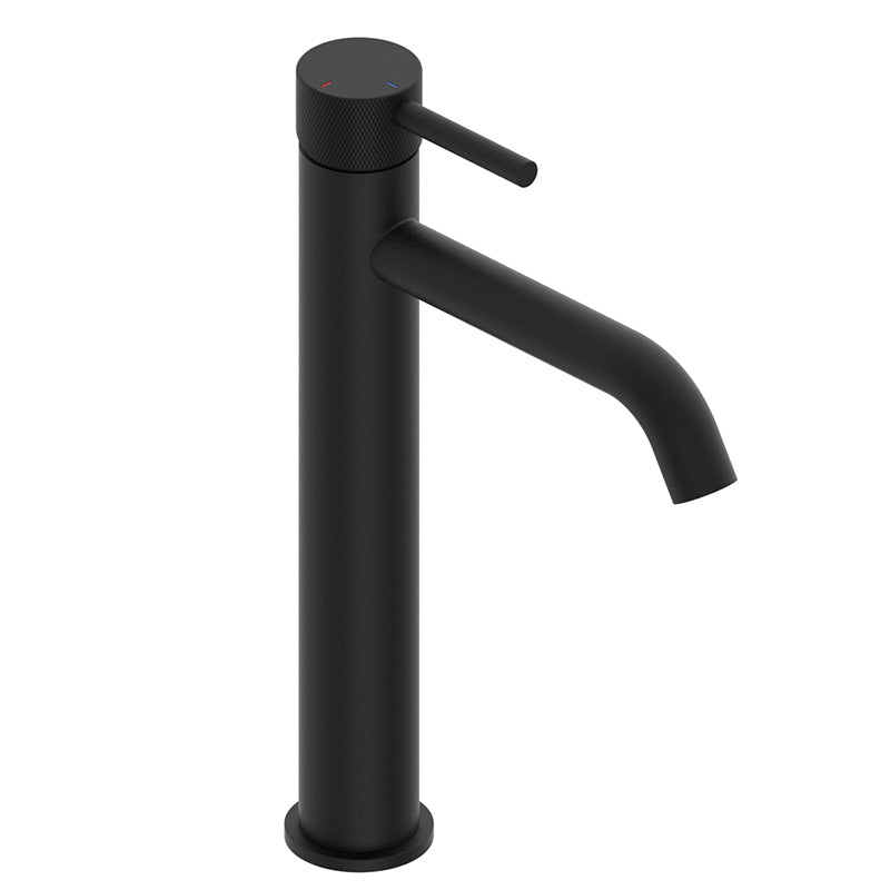 Tailored Bathrooms TB+ Redondo Round Tall ECO Control/Cold Water Start Basin Mixer (4 colours) - Brand New Bathrooms