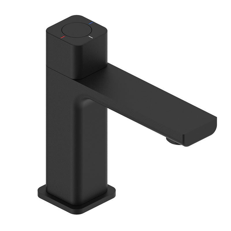 Tailored Bathrooms TB+ Quadrado Square Push Button Basin Mixer (3 colours) - Brand New Bathrooms