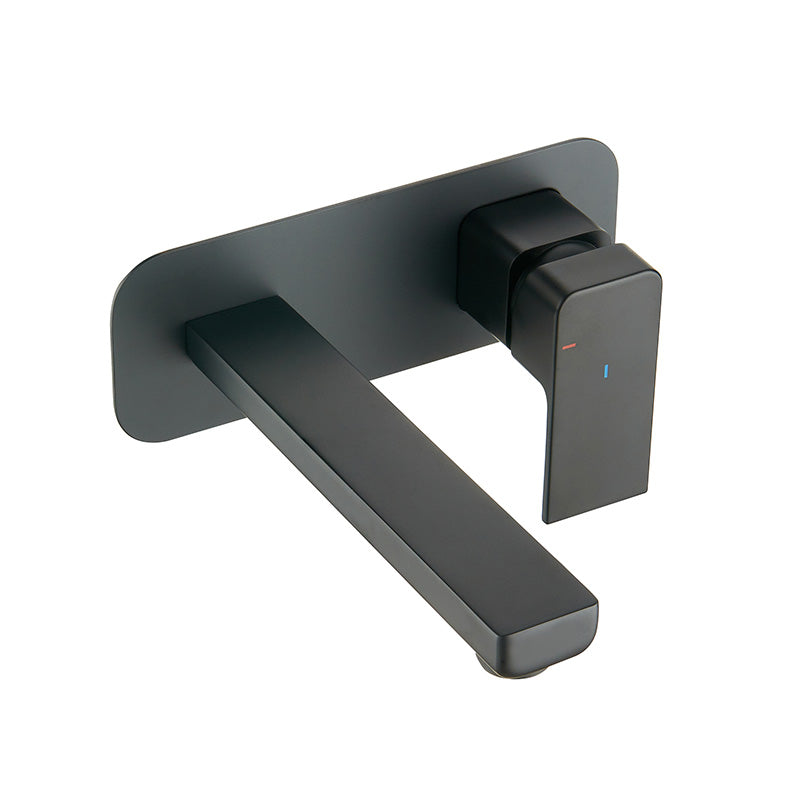 Tailored Bathrooms TB+ Quadrado Square Wall Mounted ECO Control/Cold Water Start Basin Mixer (3 colours) - Brand New Bathrooms