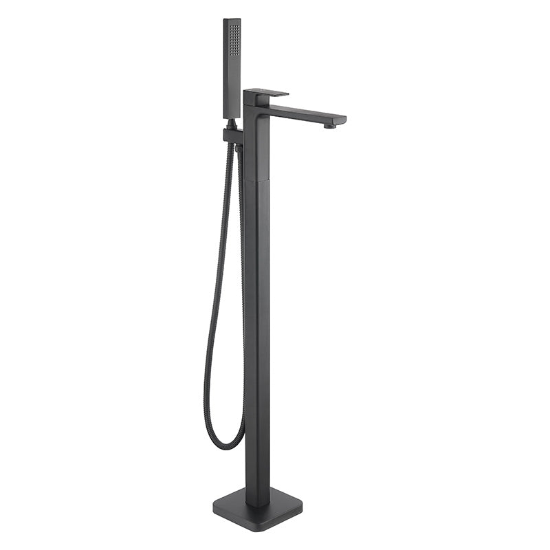 Tailored Bathrooms TB+ Quadrado Square Freestanding Bath Tap with Shower Mixer (3 colours) - Brand New Bathrooms