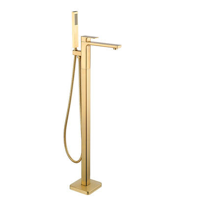 Tailored Bathrooms TB+ Quadrado Square Freestanding Bath Tap with Shower Mixer (3 colours) - Brand New Bathrooms