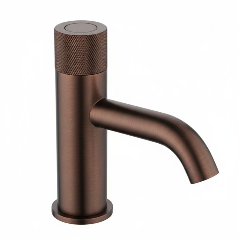 Tailored Bathrooms TB+ Redondo Round Push Button Basin Mixer (4 colours) - Brand New Bathrooms