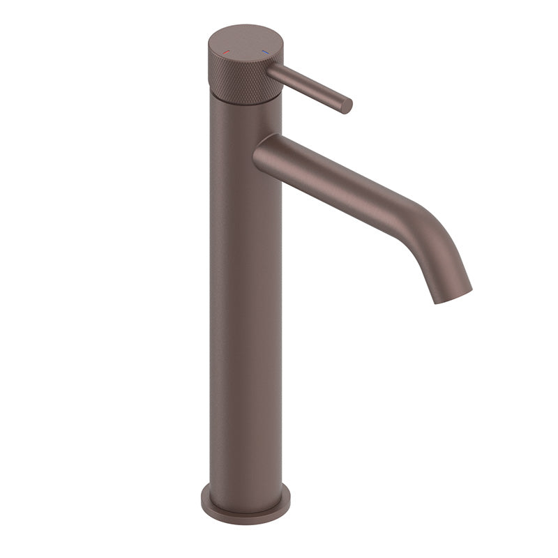 Tailored Bathrooms TB+ Redondo Round Tall ECO Control/Cold Water Start Basin Mixer (4 colours) - Brand New Bathrooms