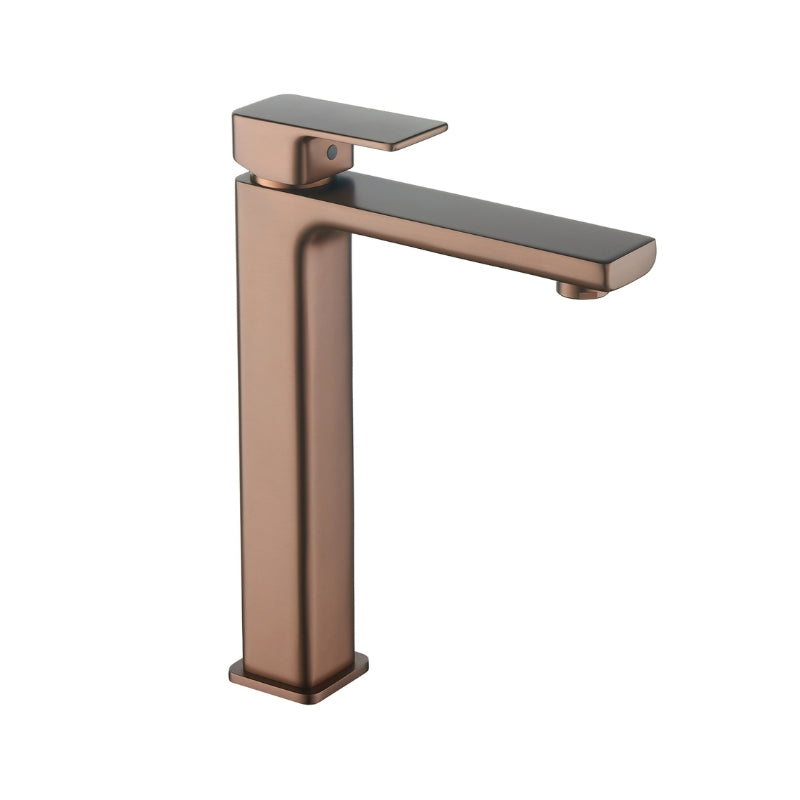 Tailored Bathrooms TB+ Quadrado Square Tall ECO Control/Cold Water Start Basin Mixer (4 colours) - Brand New Bathrooms