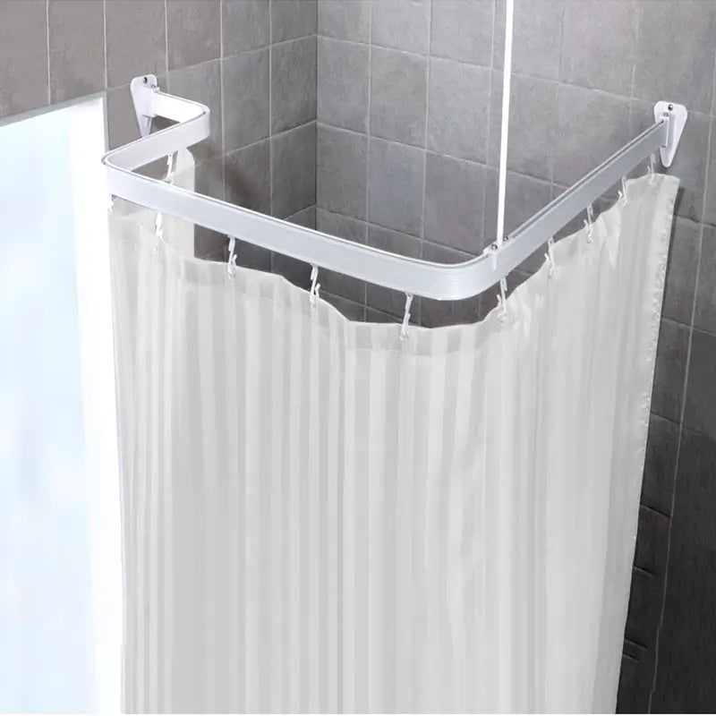 Euro Showers Bendi Shower Curtain Track (3 x 1 metres) (2 colours) - Brand New Bathrooms