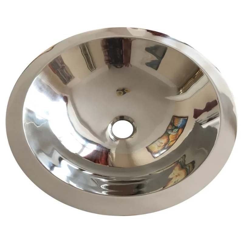 Coppersmith Creations Stainless Steel Sink Nickel Finish (1 size, Stainless steel) - Brandnew Bathroom
