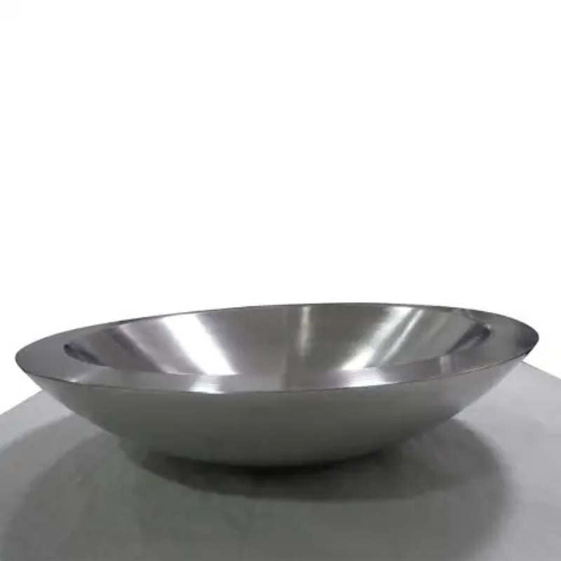 Coppersmith Creations Double Wall Shallow Steel Sink (1 size, Matte) - Brandnew Bathroom